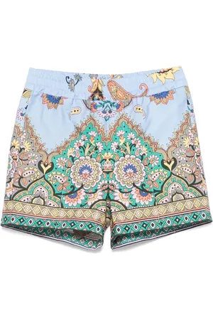 Etro Short à fleurs imprimées