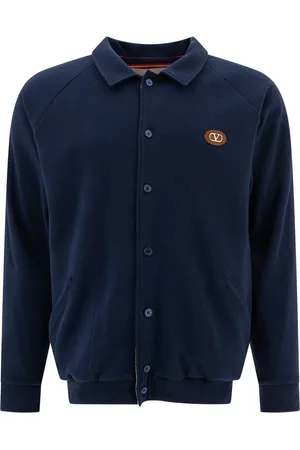 VALENTINO GARAVANI Cardigan à patch logo