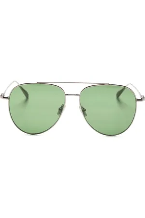 Salvatore Ferragamo Lunettes de soleil à monture pilote