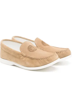 VERSACE Mocassins Medusa en daim