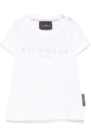 John Richmond T-shirt à logo imprimé