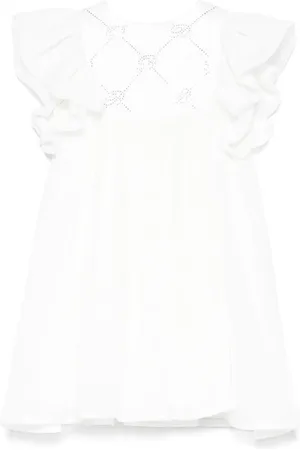 MISS BLUMARINE Ensemble haut-robe en organza