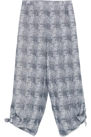 Emporio Armani Pantalon à motif en jacquard