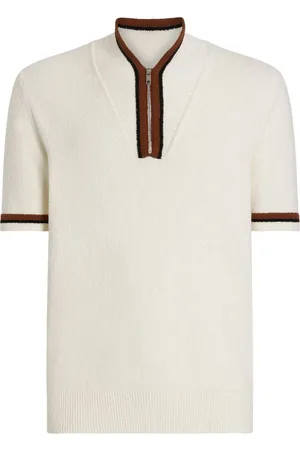 Dolce & Gabbana Polo zippé à logo