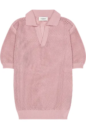 LANEUS Polo Knitted à manches courtes