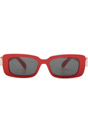 Salvatore Ferragamo Lunettes de soleil à monture rectangulaire