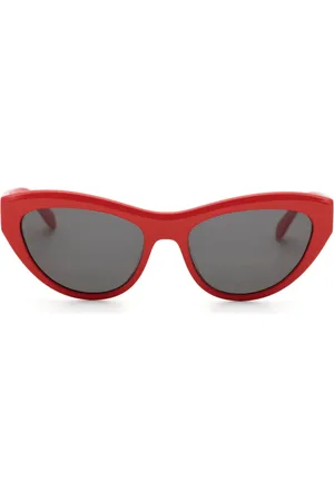 Salvatore Ferragamo Lunettes de soleil à monture papillon
