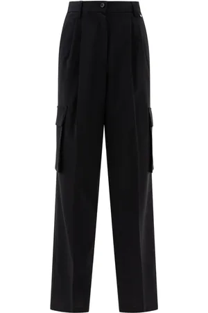 HERNO Pantalon cargo à détails plissés
