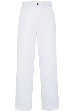 Dsquared2 Pantalon en coton à coupe droite