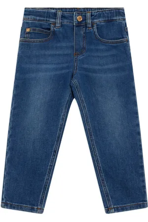 VERSACE Jean à effet délavé