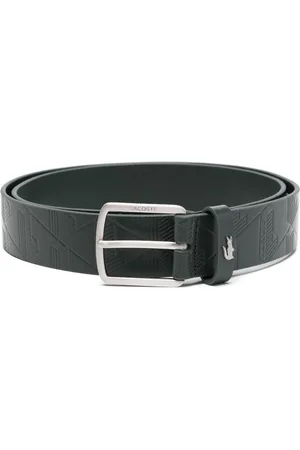 Lacoste Ceinture en cuir à logo