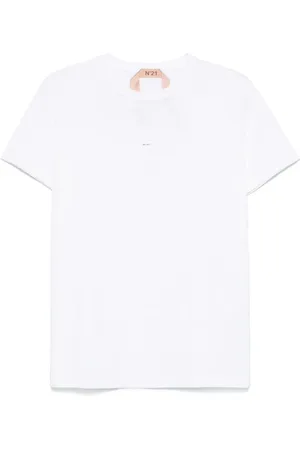 Nº21 T-shirt à logo embossé