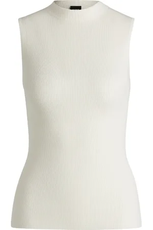 HUGO BOSS Haut en maille nervurée