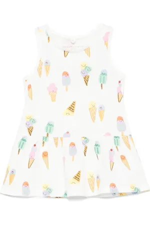 Stella McCartney Robe à imprimé Icecream