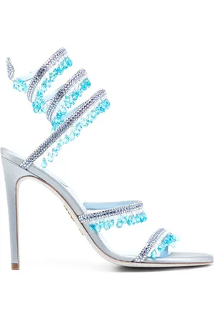RENE CAOVILLA Sandales à ornements en cristal