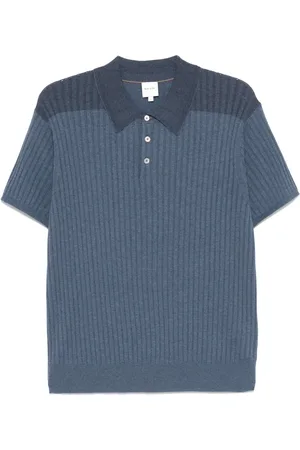 Paul Smith Polo en maille à design nervuré