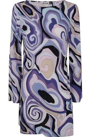 RIXO London Robe Ridley à coupe courte