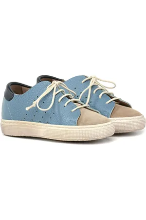 PèPè Baskets en cuir à logo embossé
