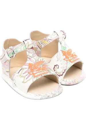 Etro Sandales à motif cachemire