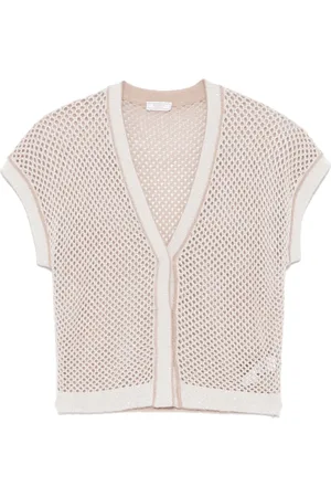 PESERICO SIGN Cardigan en maille ajouré