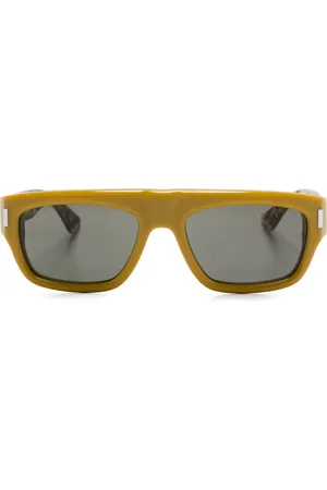 Saint Laurent Lunettes de soleil à monture rectangulaire