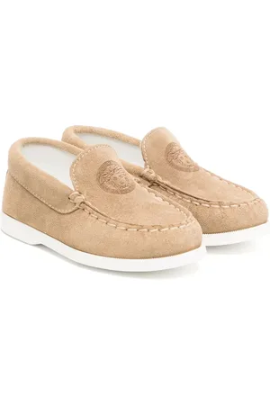 VERSACE Mocassins Medusa en daim