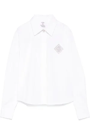 Casablanca Chemise à motif monogrammé brodé