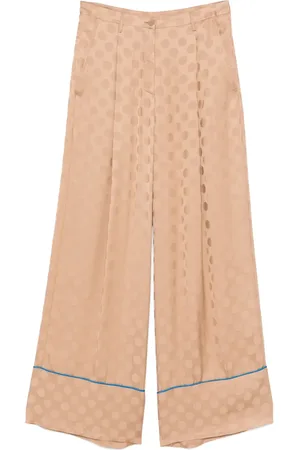 ..,MERCI Pantalon de tailleur à pois