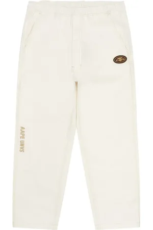 A Bathing Ape Pantalon à patch logo