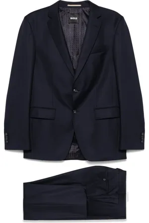 HUGO BOSS Costume à motif pied-de-poule