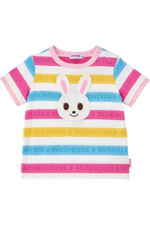 Miki House T-shirt Rabbit Smile