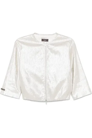 PESERICO SIGN Veste à effet métallisé