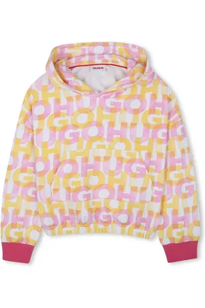 HUGO BOSS Hoodie à logo imprimé