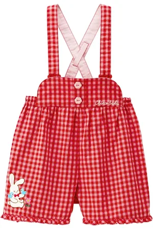 Miki House Short à motif lapin