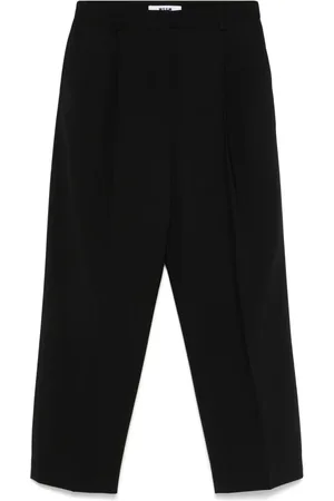 Msgm Pantalon à détail plissé