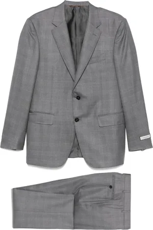 CANALI Costume à carreaux