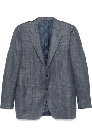 CANALI Blazer en tissu flammé