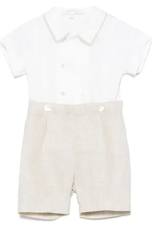 Mariella Ferrari Ensemble chemise-short en lin
