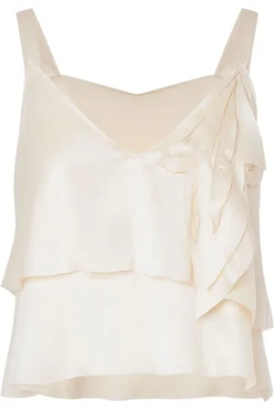 Alberta Ferretti Débardeur en satin