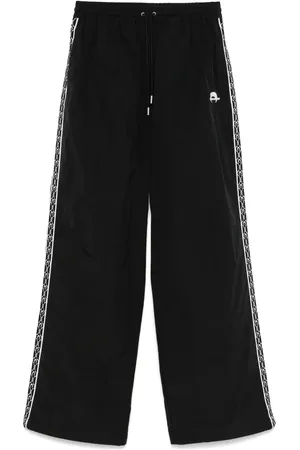 Marine Serre Pantalon de jogging à logo brodé