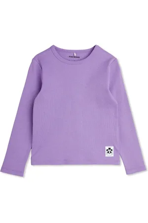 Mini Rodini T-shirt nervuré à manches longues
