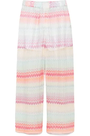 Missoni Pantalon à motif zig-zag