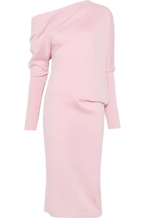 Moschino Robe courte à encolure asymétrique