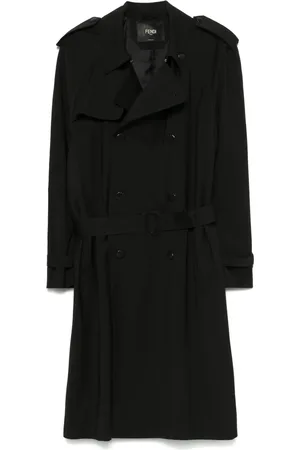 Fendi Trench à taille ceinturée