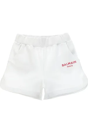 Balmain Short à logo embossé