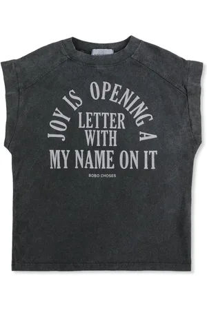 Bobo Choses T-shirt à slogan imprimé