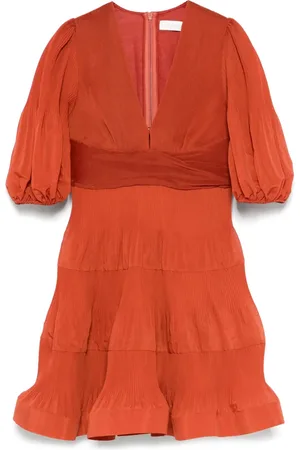 ZIMMERMANN Robe courte à design plissée