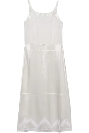 Prada Robe mi-longue à broderies