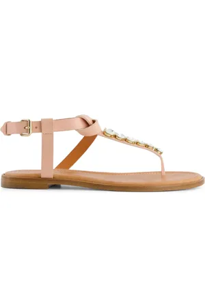 Giambattista Valli Sandales à ornements de cristal