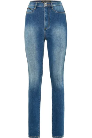 Philipp Plein Jean à taille haute